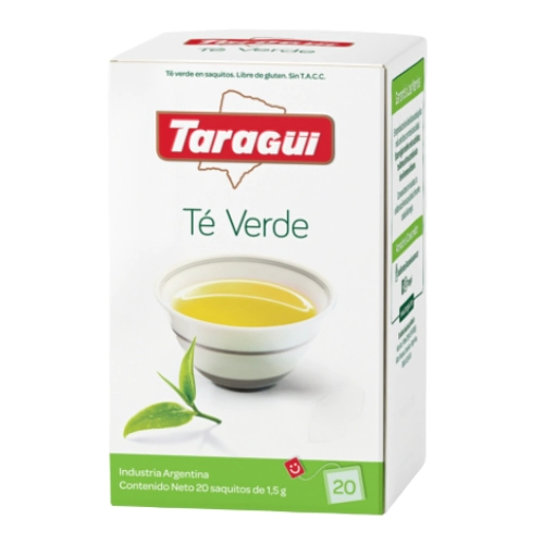 TE VERDE TARAGUI X 20U (6U)